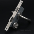 High security privacy toilet door lock set with indictor and turn plate for toilet door application lock system